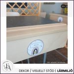 Namnskyltar regnbågstema (cirkel) - bild 3