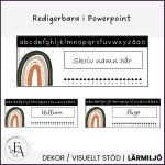 Namnskylt regnbågstema (rektangel) - bild 3