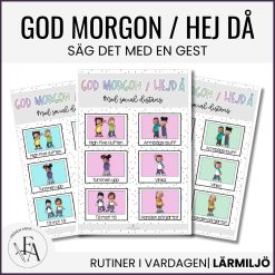 God morgon / Hejdå (Coronaanpassade hälsningar)