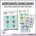 Morgonhälsningsmeny - bild 1