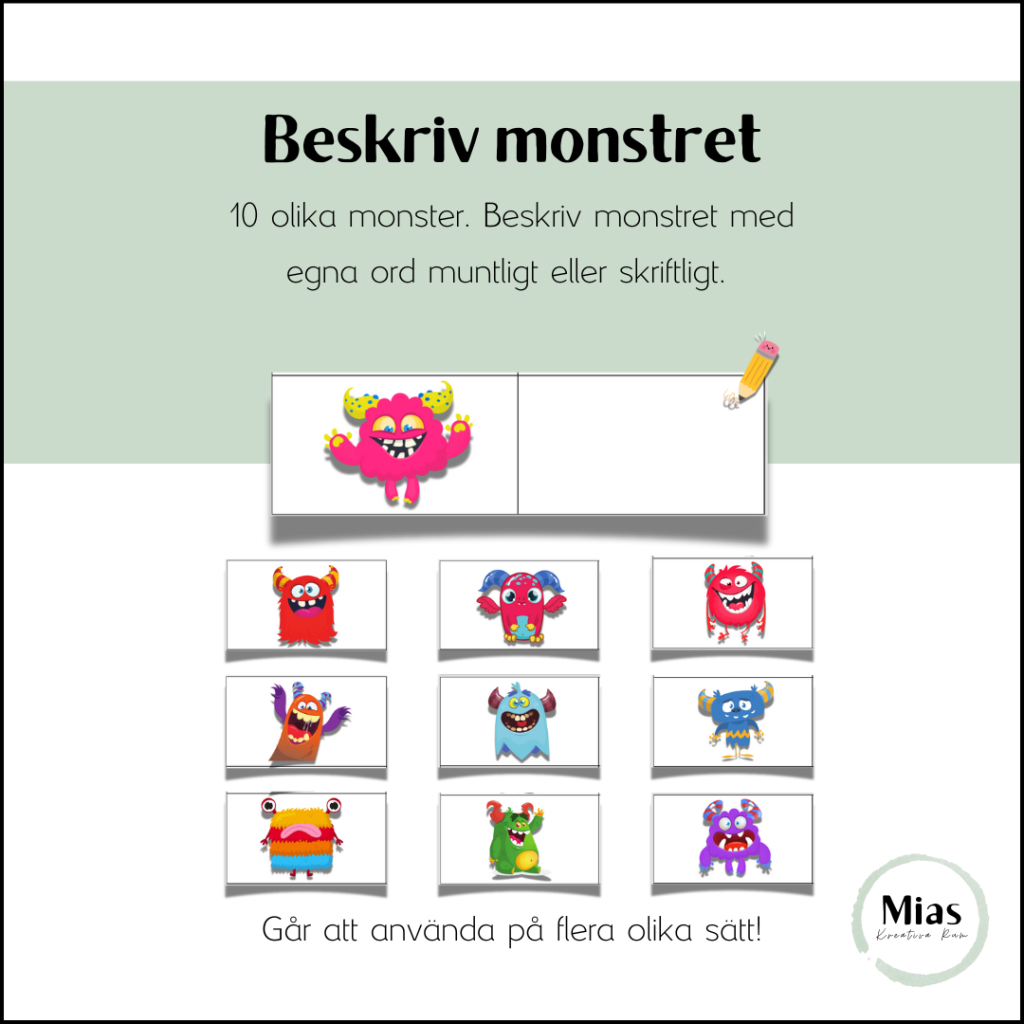 Beskriv monstret