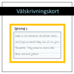 100 st Välskrivningskort – engelska - bild 1