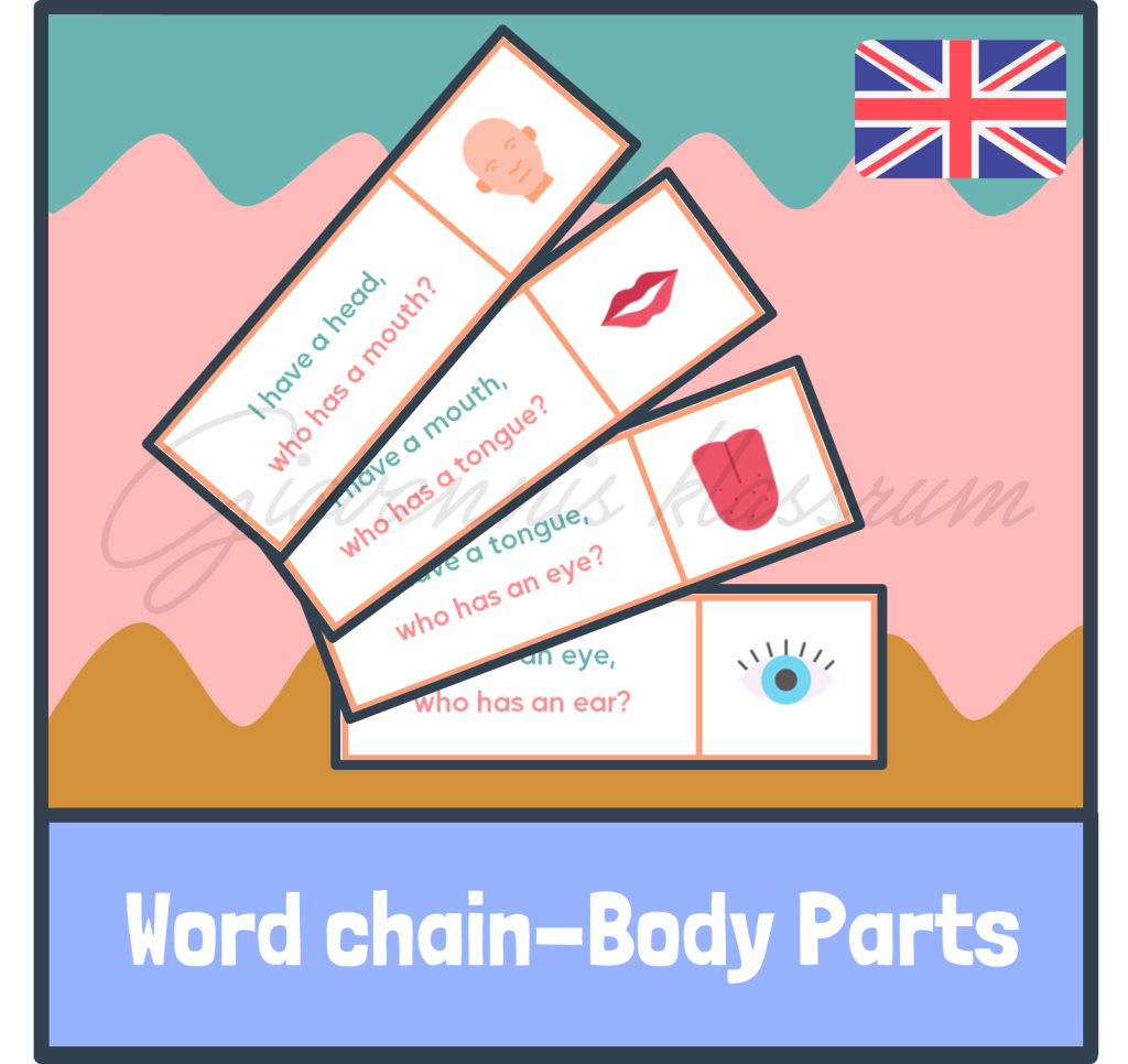 Word chain – Body Parts