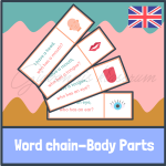 Word chain – Body Parts - bild 1