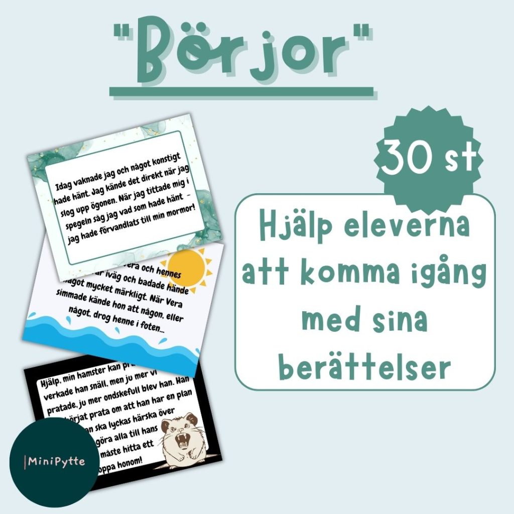 Börjor – 30 stycken