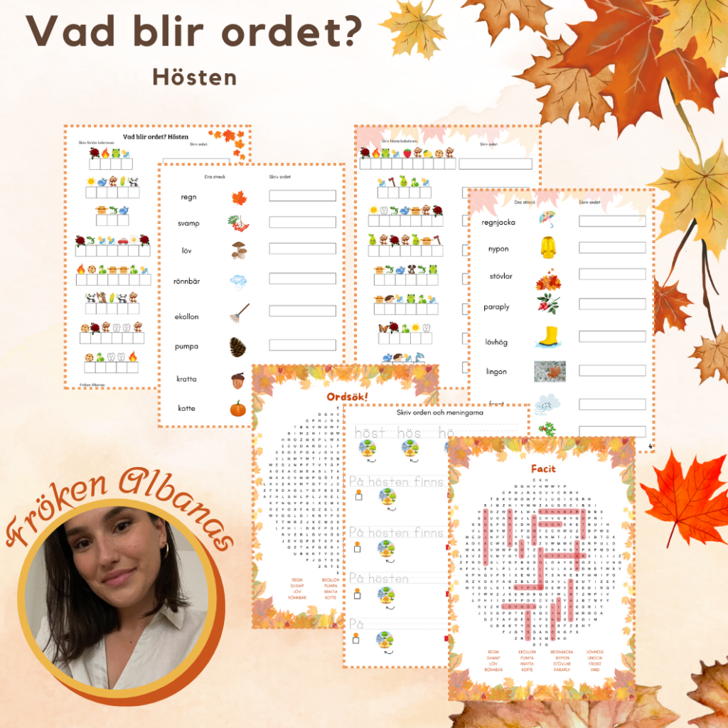 Vad blir ordet? Hösten