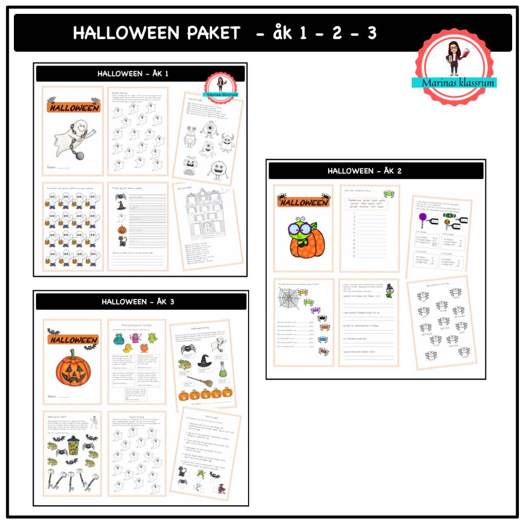 Halloween paket – åk 1-3