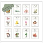 Väggalfabet A-Ö vit ram - bild 1