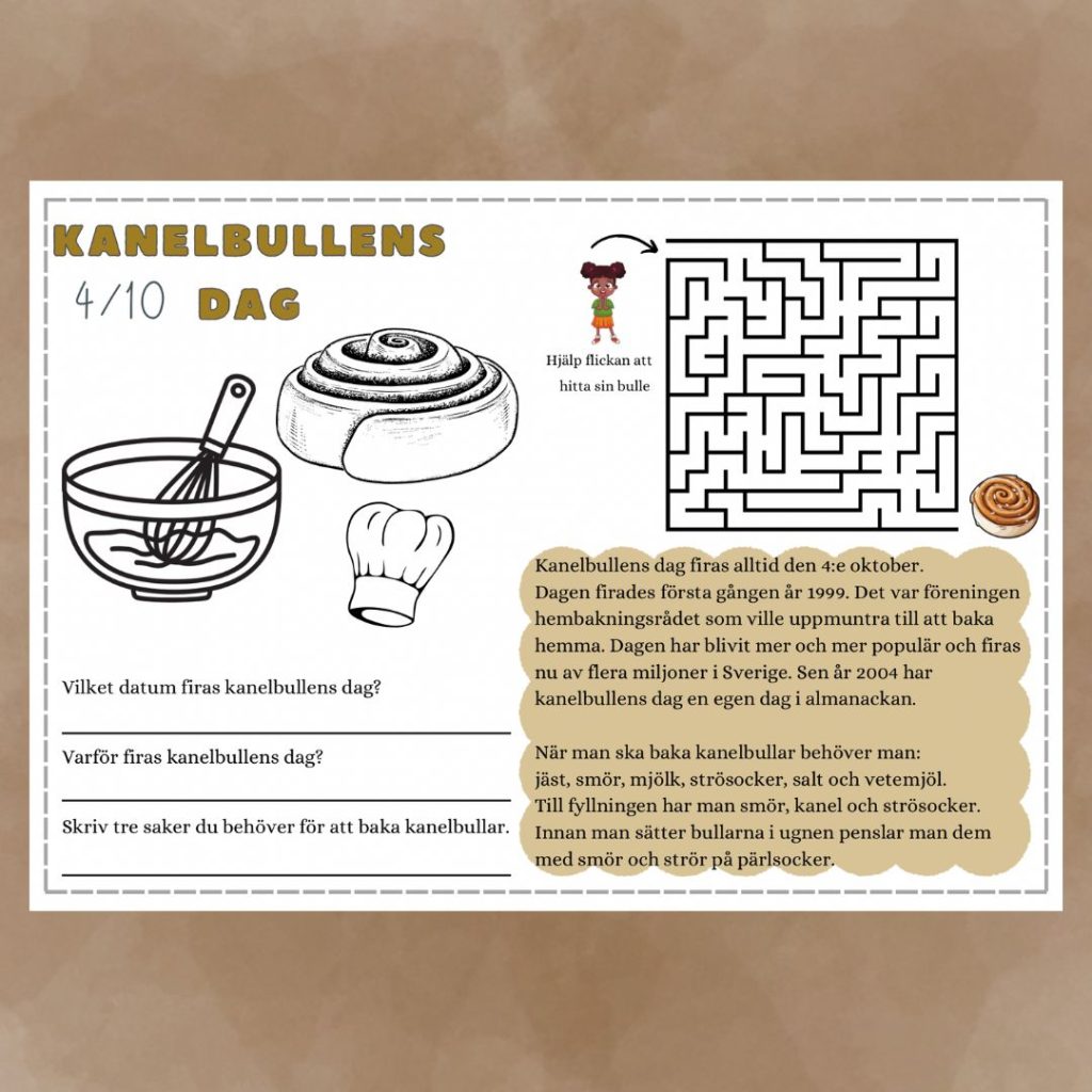 Kanelbullens dag