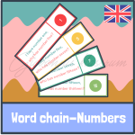Word chain – Numbers - bild 1