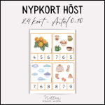 Nypkort höst antal 0-10 - bild 5