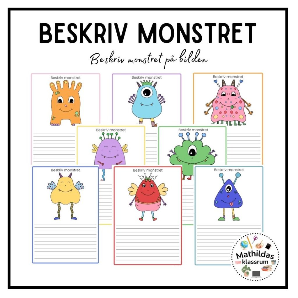 Beskriv monstret