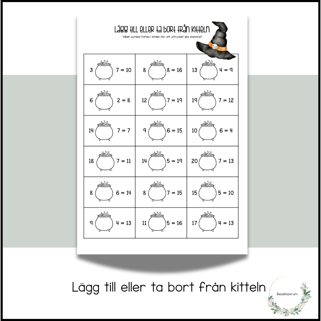 Lägg till eller ta bort från kitteln