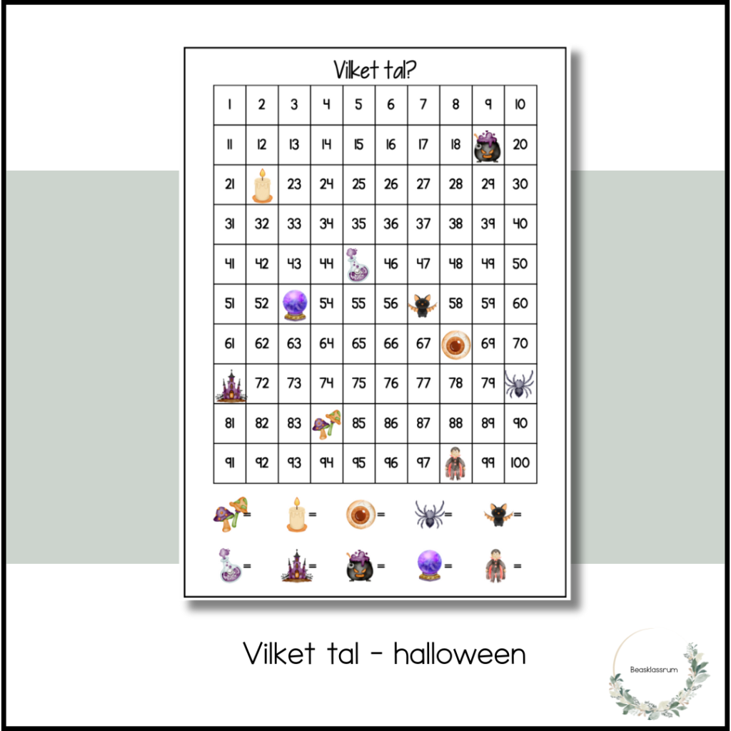 Vilket tal – halloween