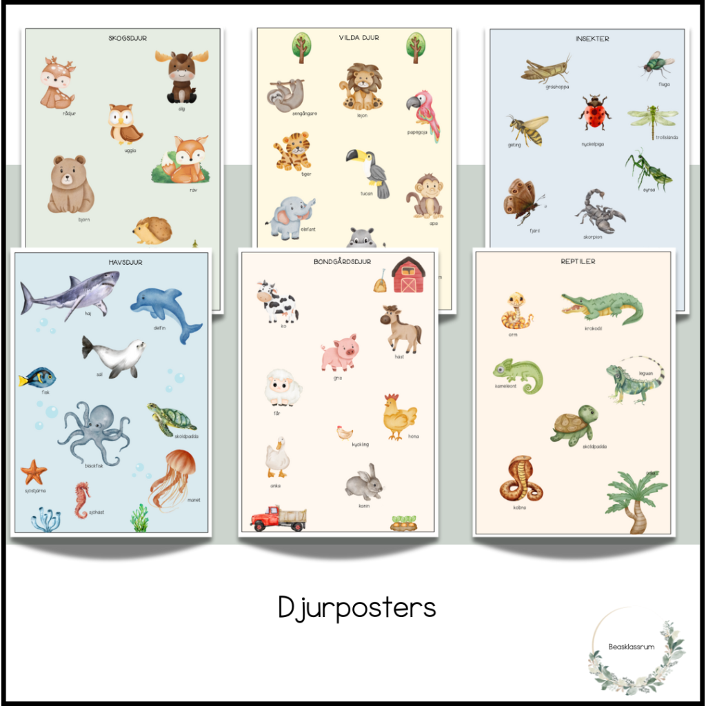 Posters – djur