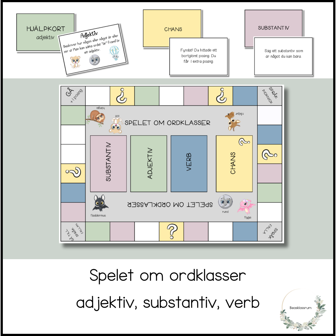 Spelet om ordklasser