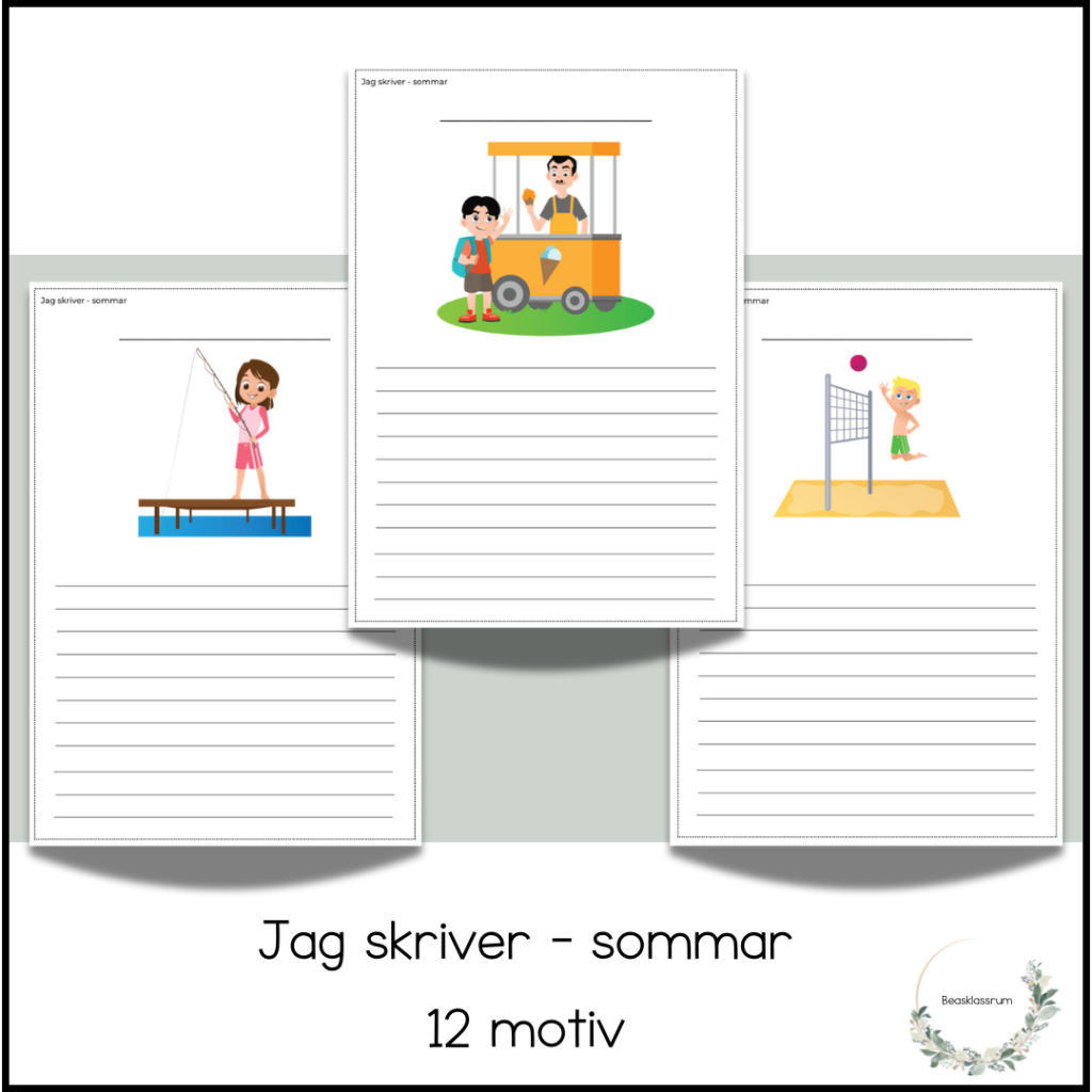 Jag skriver – sommar