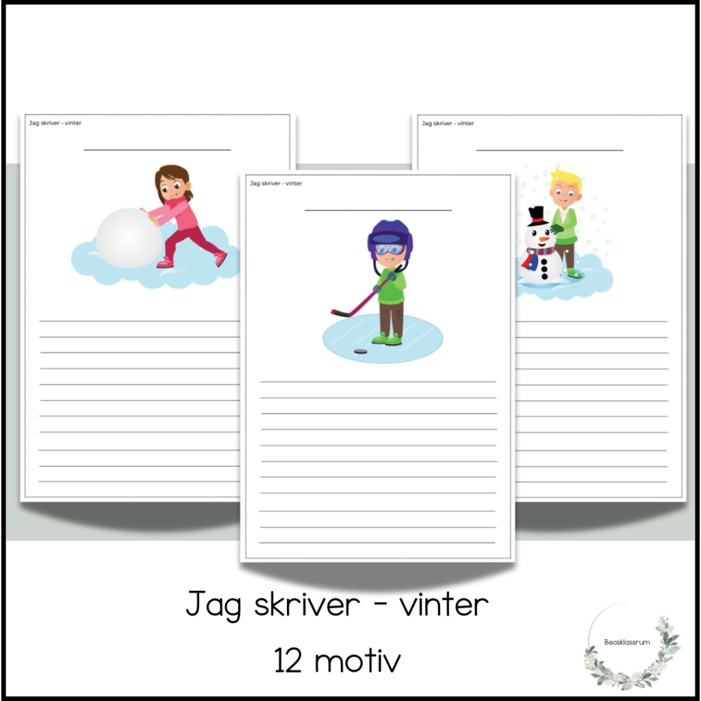 Jag skriver – vinter