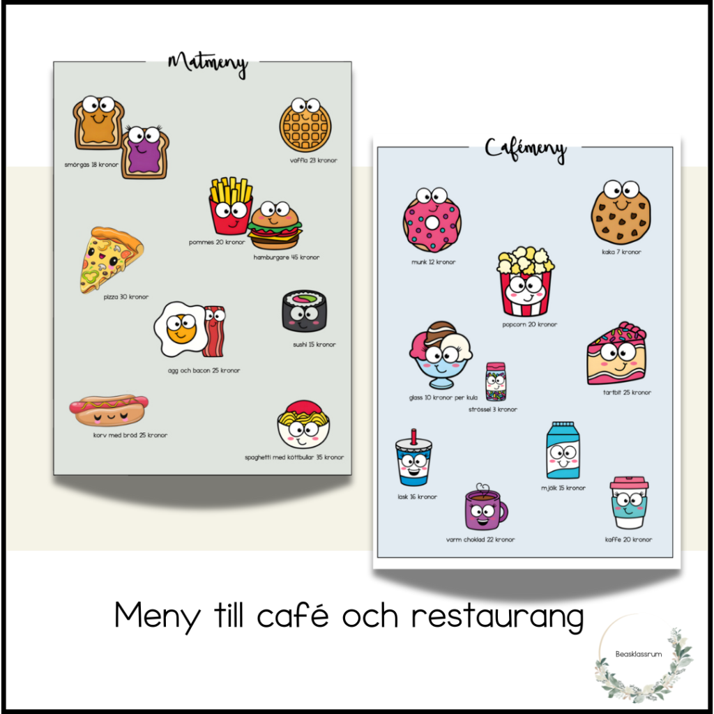 Menyer – café + restaurang