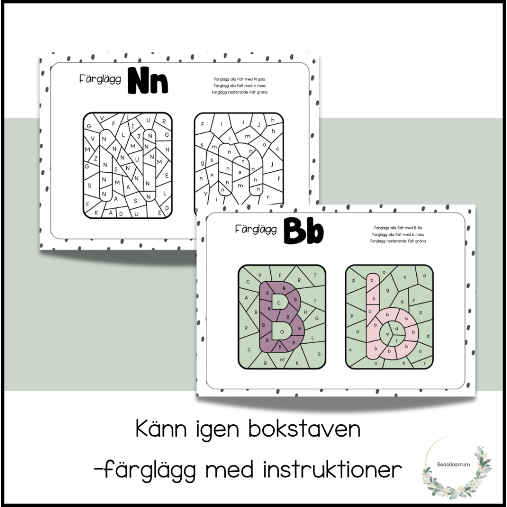 Känn igen bokstaven