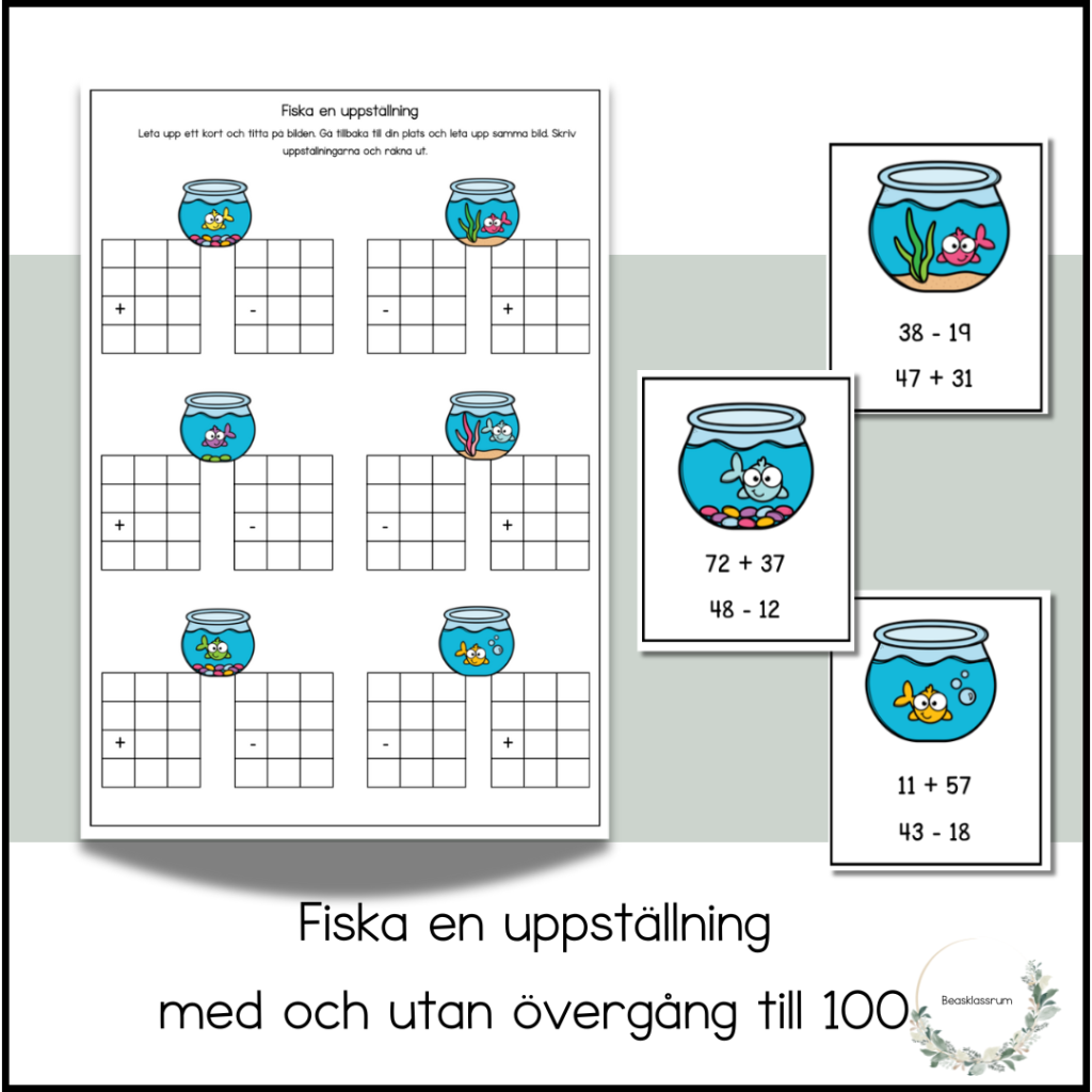 Fiska en uppställning