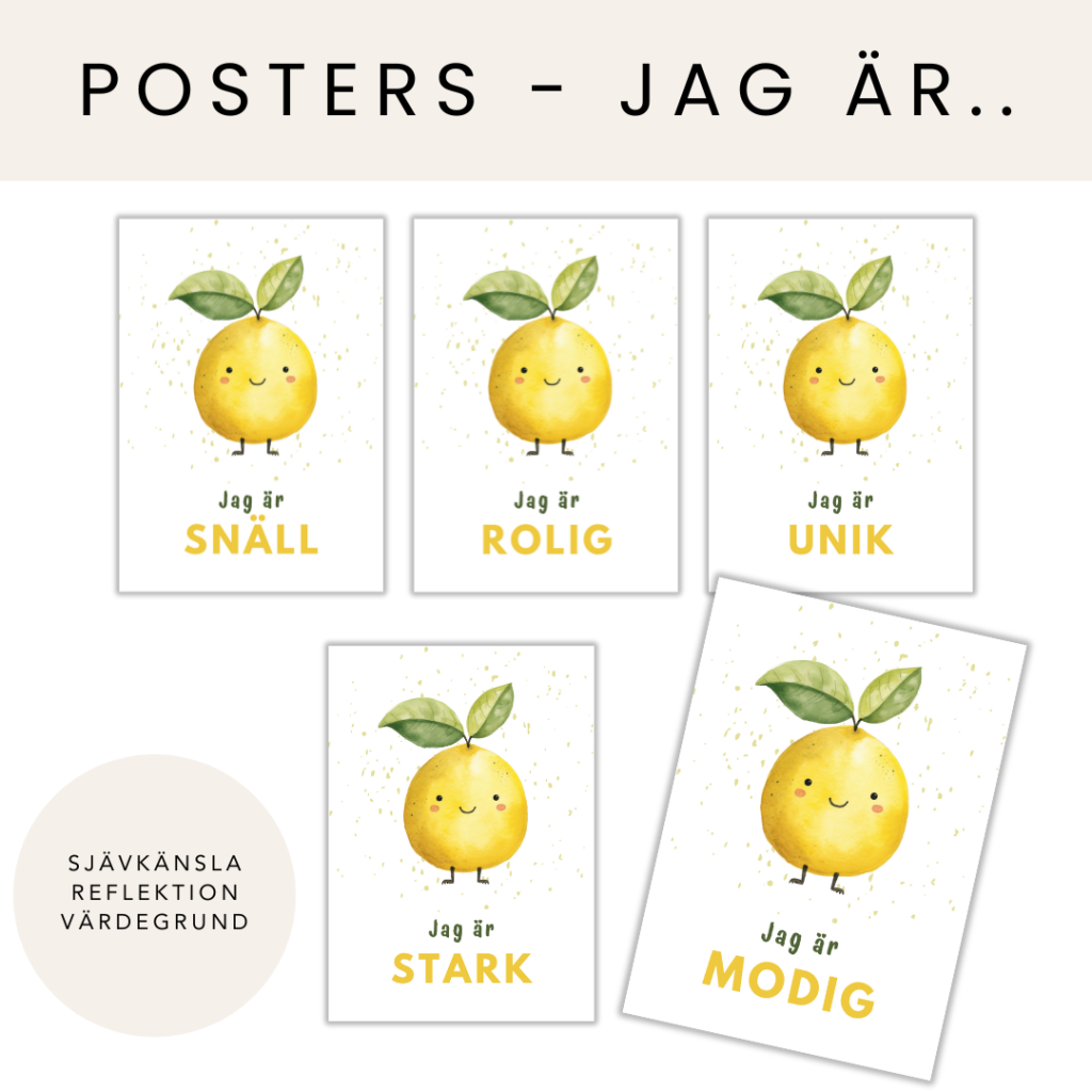 Posters – Jag är…