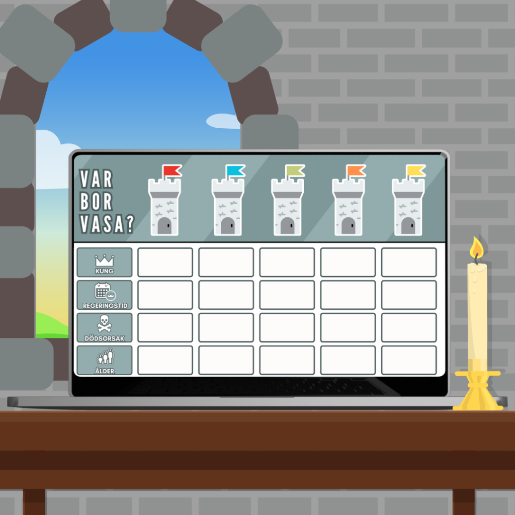 Var bor Gustav Vasa?