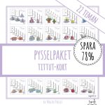 Pysselpaket Tittut-kort 22 teman - bild 1