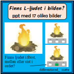 L – finns ljudet i bilden? - bild 1