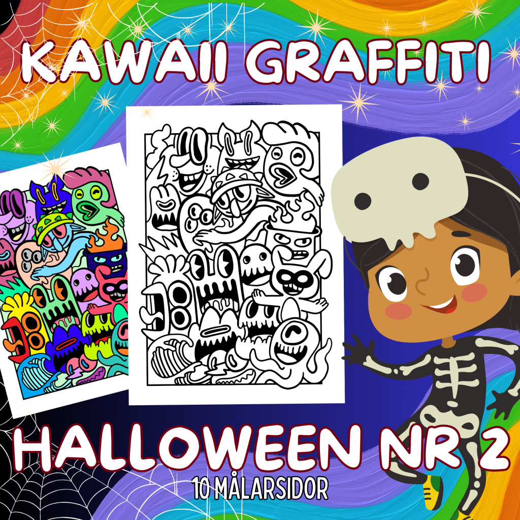 Kawaii Graffiti Halloween Nr 2