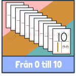 Väggsiffror med skrivriktning – stapel - bild 3