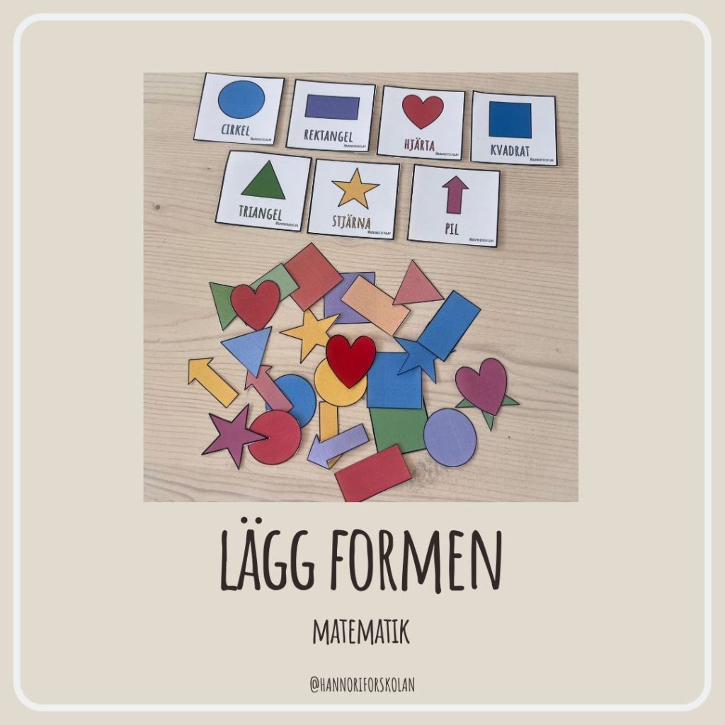 Lägg formen