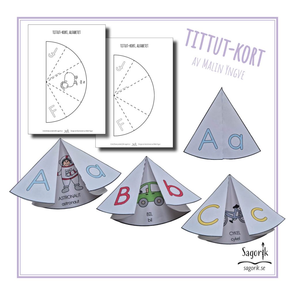 Tittut-kort Alfabetet