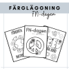 Färgläggning FN-dagen