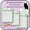 Koordinatsystem - prick till prick- vilket djur framträder - uggla