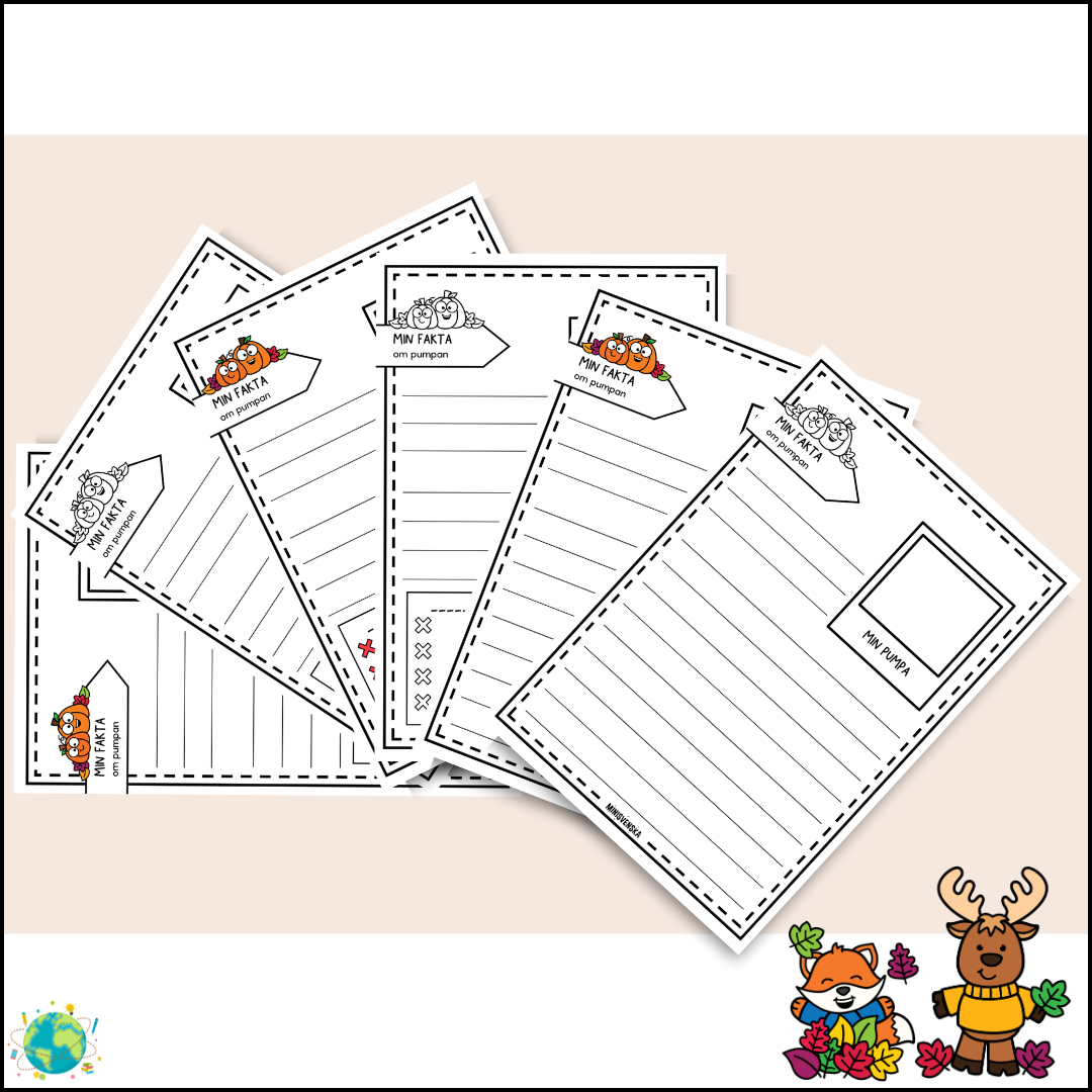 Skriv fakta om hösten