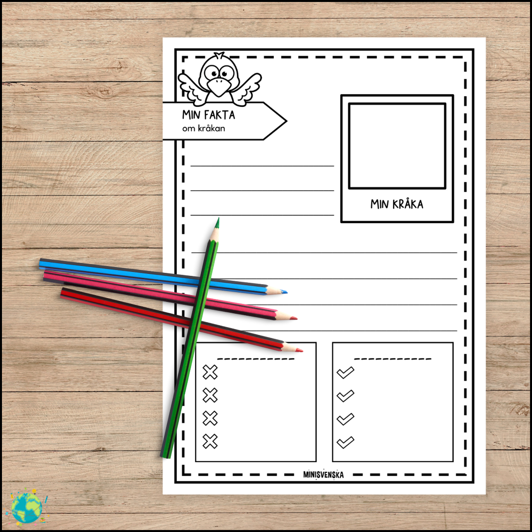 Skriv fakta om hösten