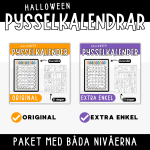 KOMBO pysselkalender halloween - bild 1