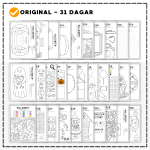 Pysselkalender halloween- 31 dagar (original) - bild 2