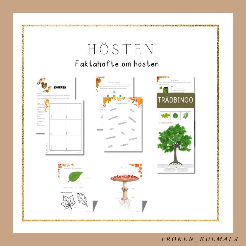 Hösten – faktahäfte