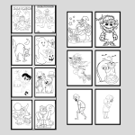 Halloween. Målarbilder - bild 1