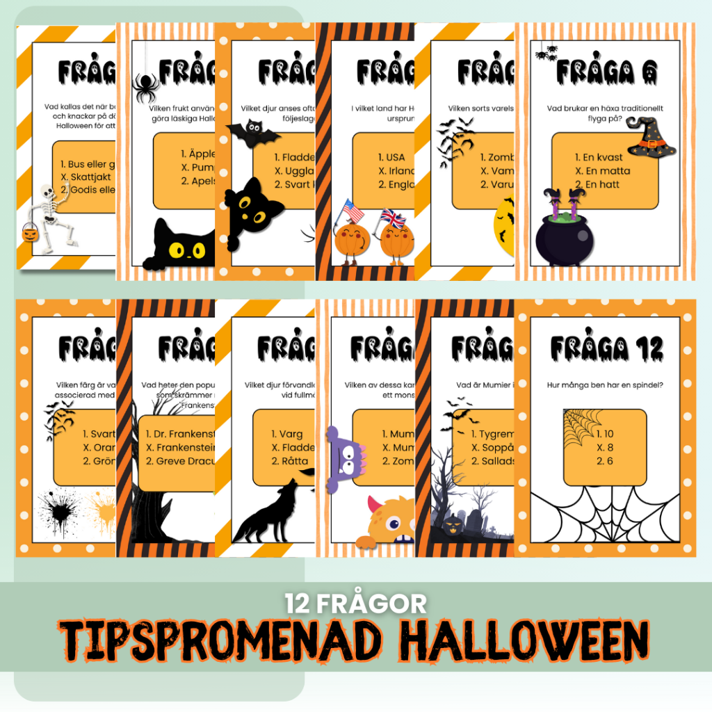 Tipspromenad Halloween