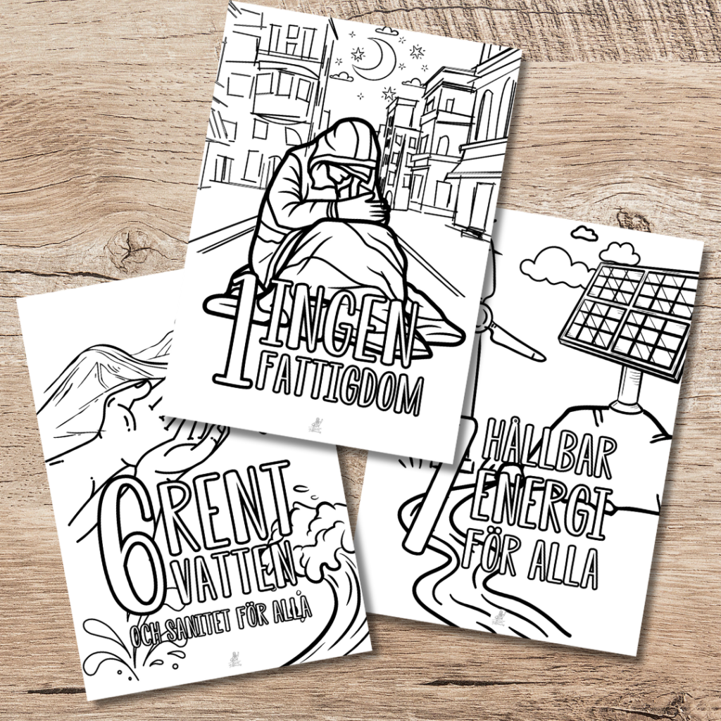 Målarbilder Globala Målen