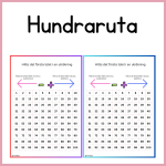 Hundraruta med räknehjälp - bild 1