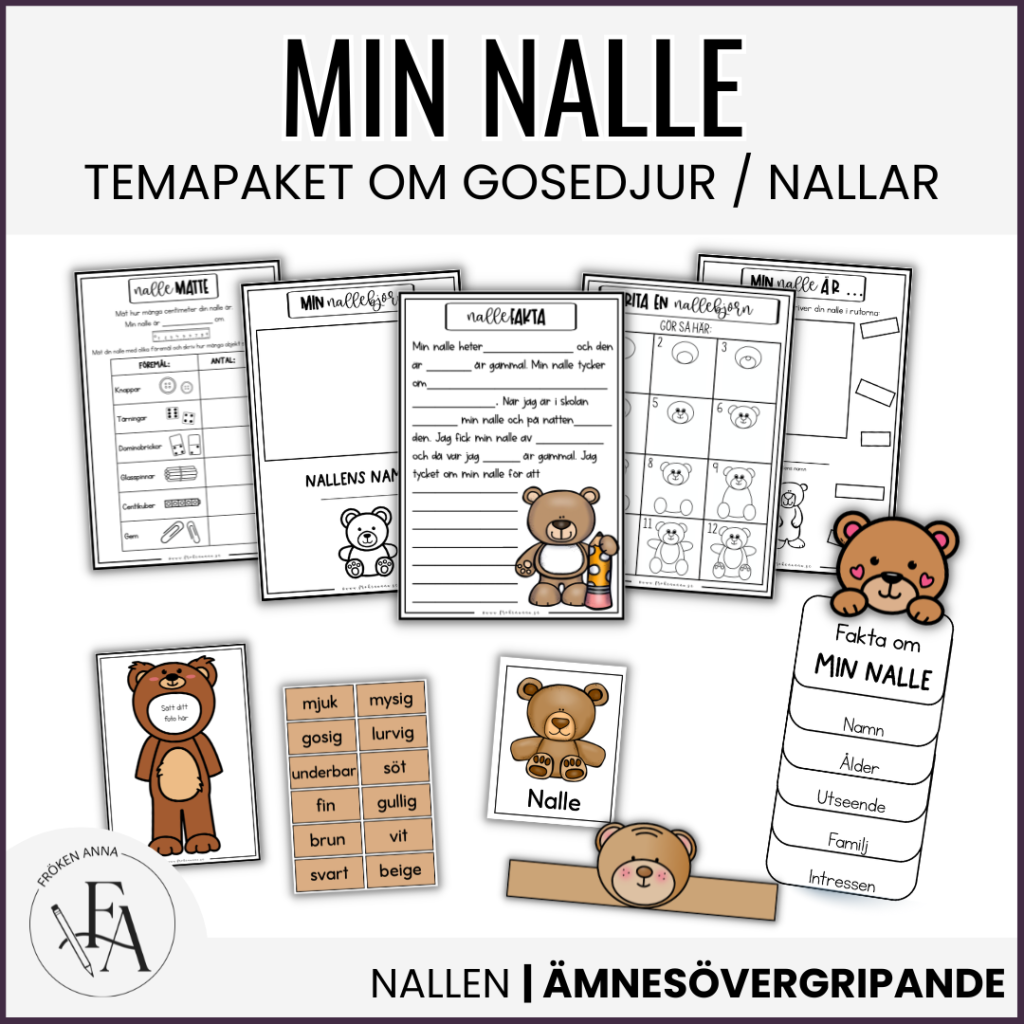 Nallens dag | Internationella nalledagen – Materialpaket