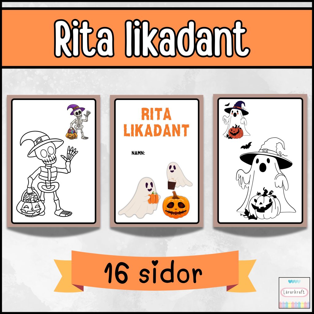 Rita likadant häfte (Halloween)