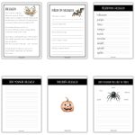 Halloweenpaket – 21 sidor - bild 2