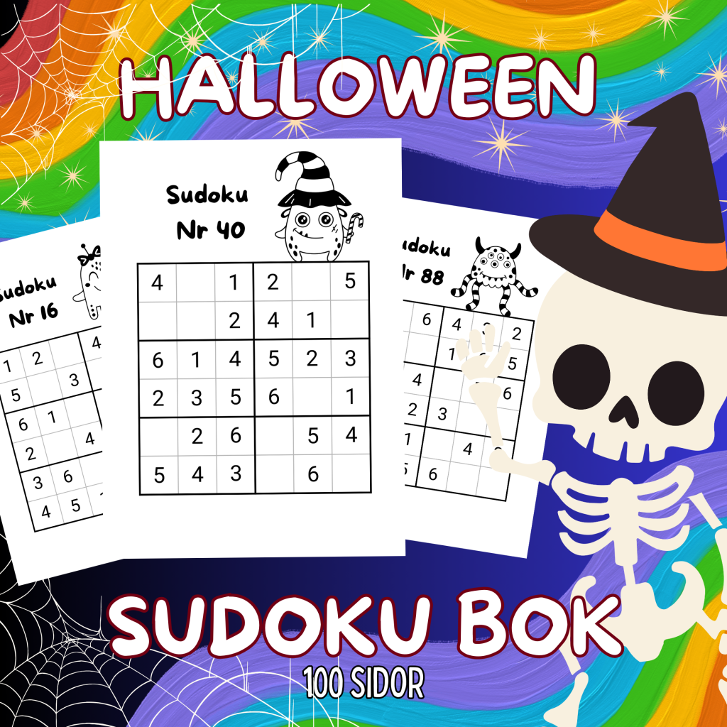 Halloween Sudoku Hela Boken