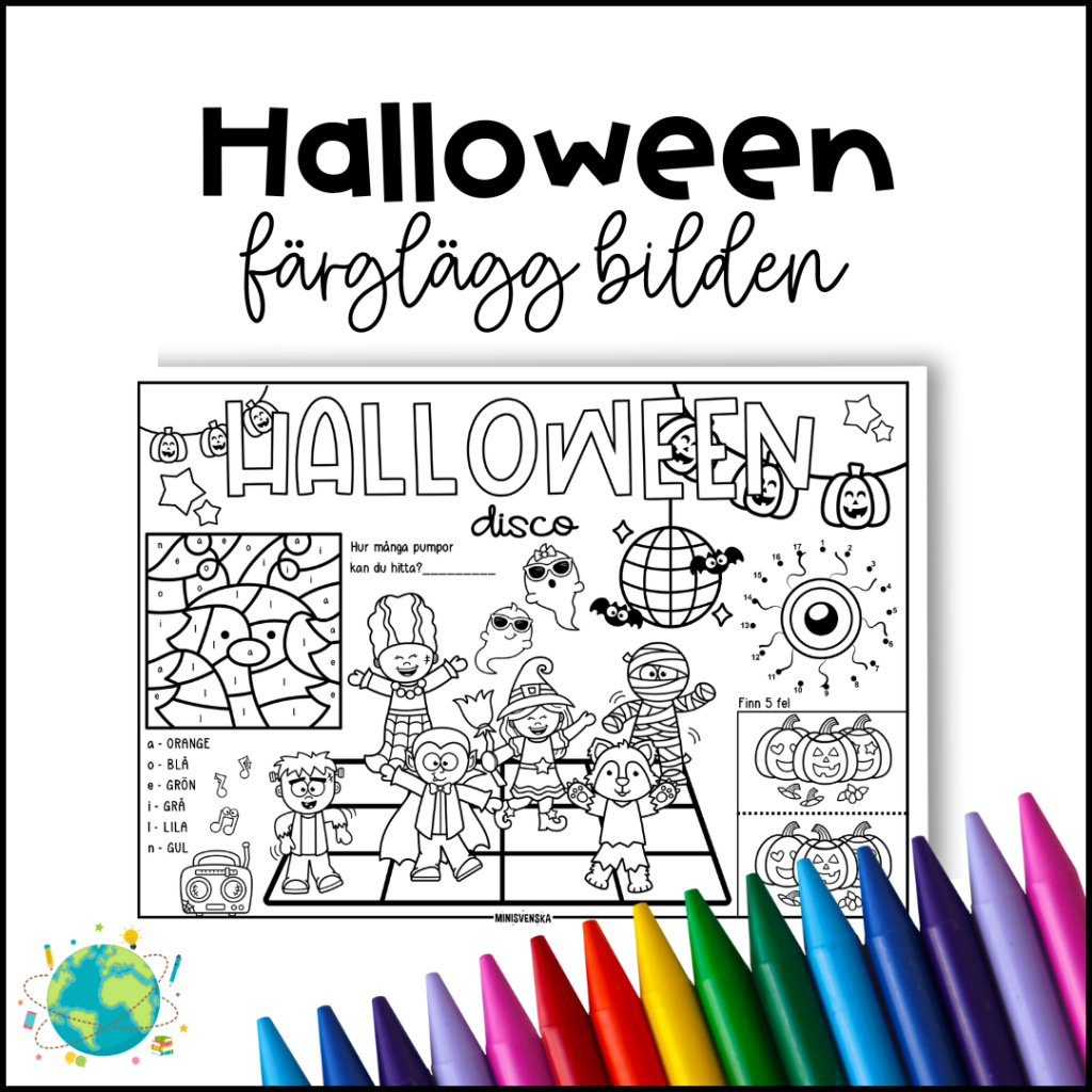 Måla Halloween disco