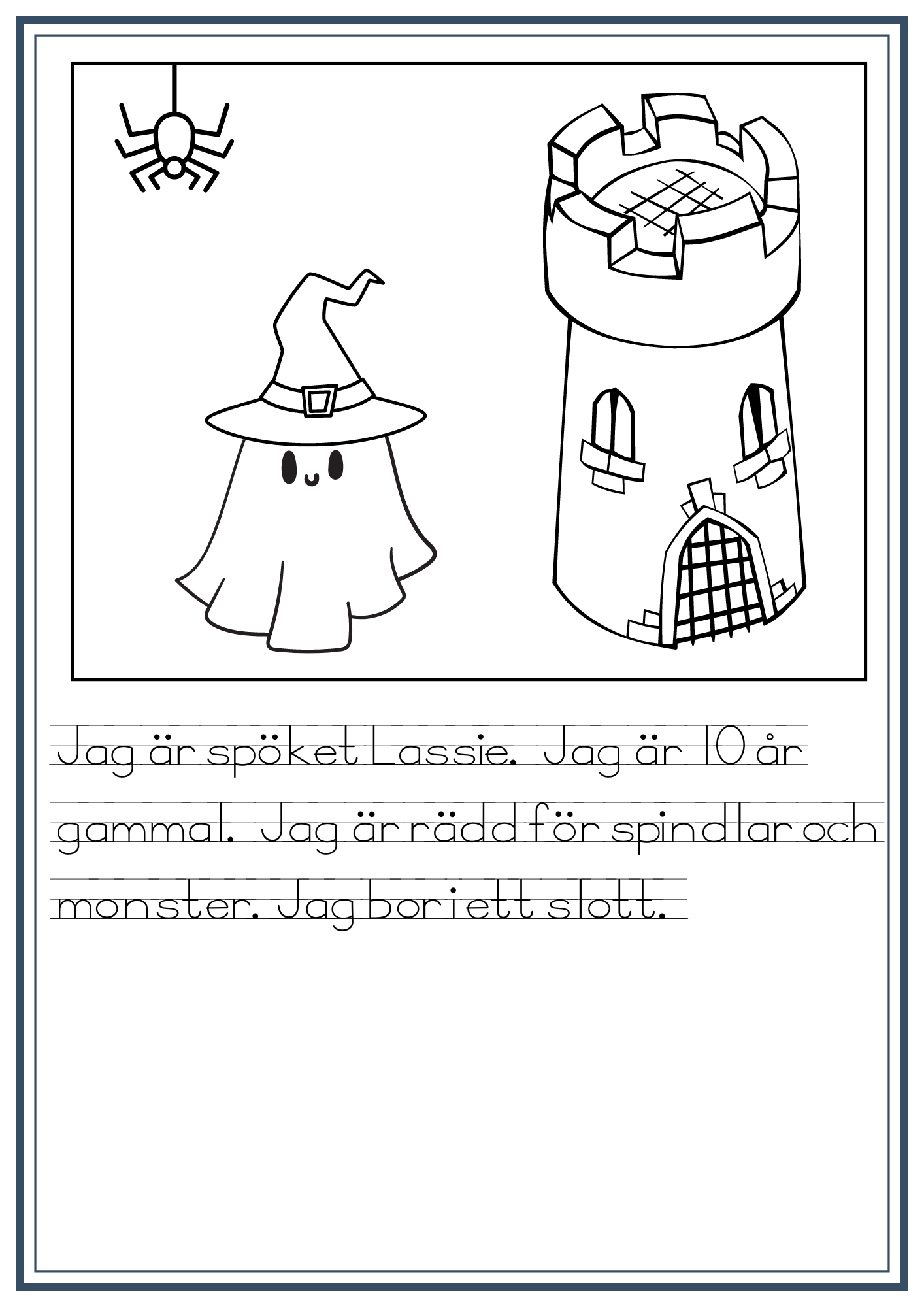 Välskrivning halloween